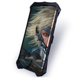 Páncélozott tok Honor Magic 7 Pro 5G, Aluminum Alloy, fekete