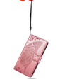 Pattintható tok a Oppo Reno 12, Butterfly, rózsaszín rose gold