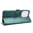 Flap tok Xiaomi Redmi 15C 4G/LTE, Wallet Rhombus, zöld