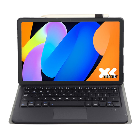 Bluetooth Touchpad billentyűzet tok Lenovo Idea Tab 11" 2025 TB336FU TB336ZU TB336ZU, fekete