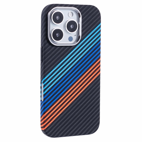 Tok iPhone 16 Pro, Carbon Fiber MagSafe, sötétkék