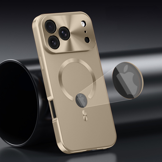 MagSafe-kompatibilis tok iPhone 17 Pro készülékhez, magánéletet védő üveggel