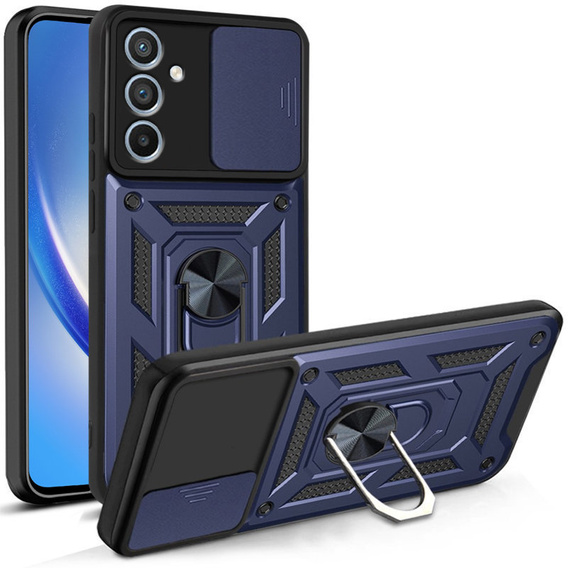 Telefontok a Samsung Galaxy M34, CamShield Slide, kék