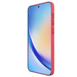 NILLKIN tok Samsung Galaxy A35 5G, Super Frosted Shield Case, piros