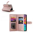 Pattintható tok a Samsung Galaxy A36 5G, Wallet Zipper Pocket, rózsaszín