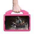 Gyermek tok Samsung Galaxy Tab A 10.1 2019 SM-T510 SM-T515, gyermek tok fogantyúval, rózsaszín