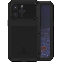 Love Mei Telefontok a iPhone 15 Pro Max, armored with glass, fekete