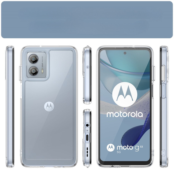Telefontok a Motorola Moto G53 5G, Fusion Hybrid, átlátszó
