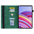 Tok Xiaomi Redmi Pad Pro / Xiaomi Poco Pad, Classic, tolltartóval, zöld