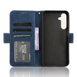 Pattintható tok a Samsung Galaxy A25 5G, Card Slot, kék
