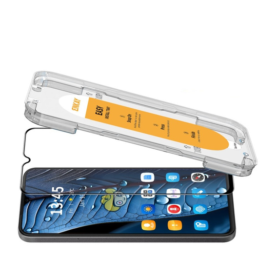 ENKAY edzett üveg Oppo A18 4G, fekete