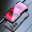Teletok LUPHIE Samsung Galaxy S25 Ultra-hoz, Armor Bumper, fekete