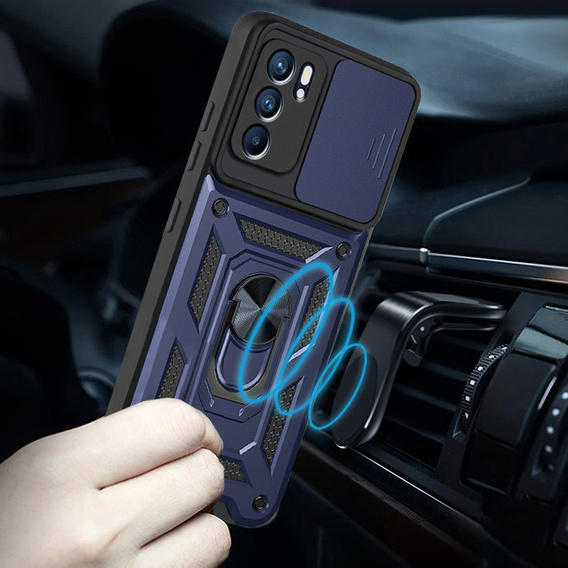 Telefontok a Oppo Reno 6 5G, CamShield Slide, kék