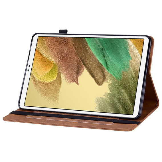 Tok Samsung Galaxy Tab A7 Lite, Wallet Pen Slot, barna