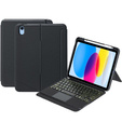 Tok + billentyűzet iPad 10.9 2022 10 GEN, keyboard Pen Slot, fekete