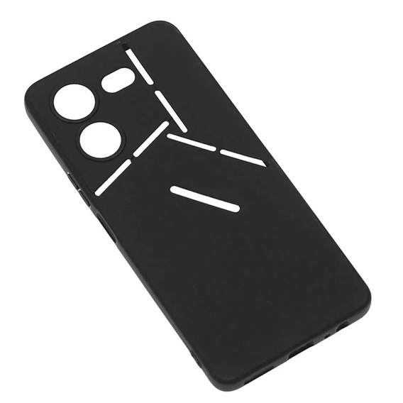 Vékony tok a Tecno Pova 5 Pro, Slim, fekete