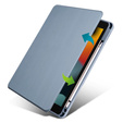 Tok iPad 10.2" 2021/2020/2019 (9/8/7 gen.), tolltartóval, 360°-os forgatható, lila