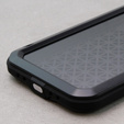 Love Mei Telefontok a iPhone 12, armored with glass, fekete