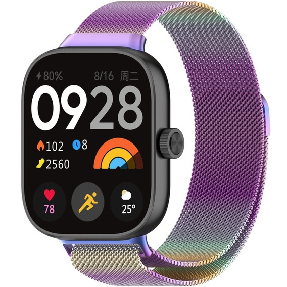 Acél karkötő a Xiaomi Redmi Watch 4 / Smart Band 8 Pro készülékhez