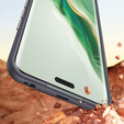 Bőr tok Honor Magic 6 Pro 5G, leather hybrid, szürke
