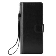 Pattintható tok a Samsung Galaxy Z Fold 2 5G, Crazy Horse Wallet, fekete