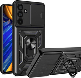 Telefontok a Samsung Galaxy M55 5G, CamShield Slide, fekete