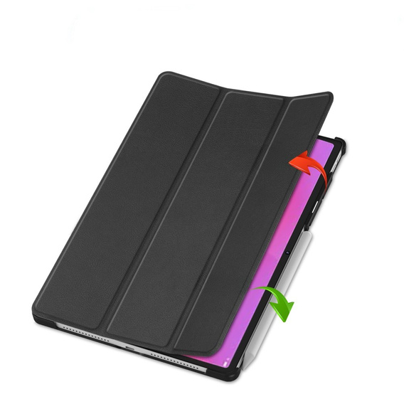 Tok Lenovo Yoga Tab Plus, Smartcase, fekete