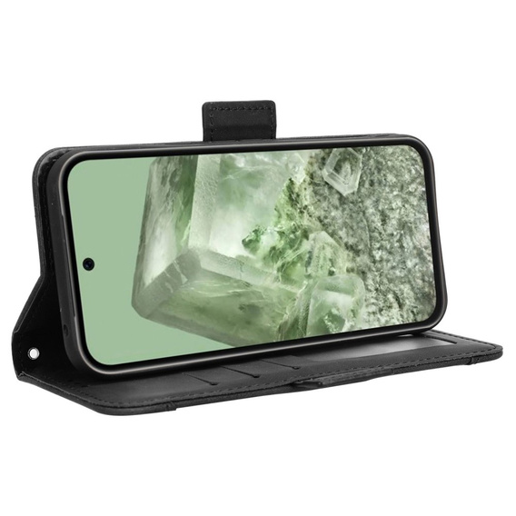 Pattintható tok a Google Pixel 8A, Card Slot, fekete