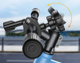 Quick Lock MagSafe kerékpár- és motorkerékpár tartó telefonhoz