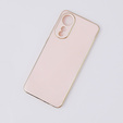 Tojás Oppo A78 4G, Glamour CamShield, rózsaszín rose gold