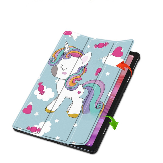 Tok Lenovo Tab TB311FU, Smartcase, unicorn