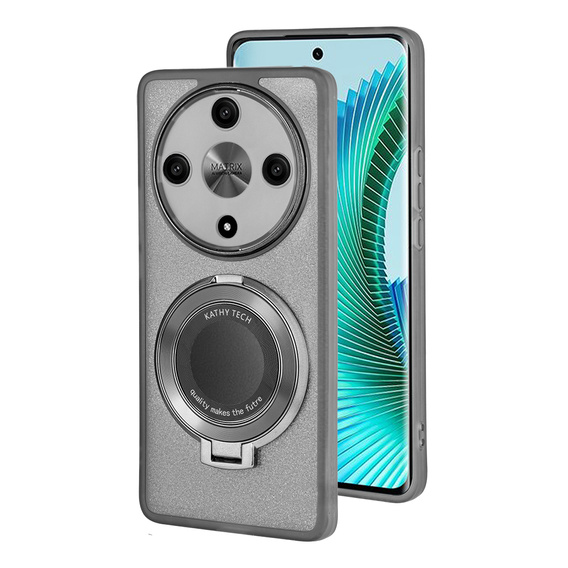 Tok Honor Magic 6 Lite 5G, Glittery Magnetic, MagSafe, fekete