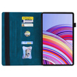 Tok Xiaomi Redmi Pad Pro / Xiaomi Poco Pad, Classic, tolltartóval, kék