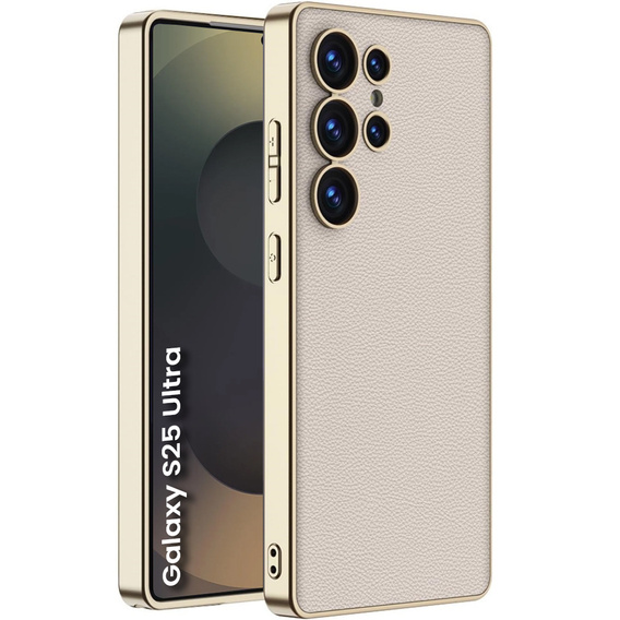 Telefontok a Samsung Galaxy S25 Ultra, GKK Leather, titánium szürke