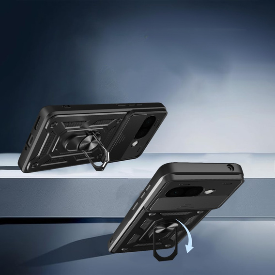 Telefontok a Google Pixel 9A, CamShield Slide, fekete