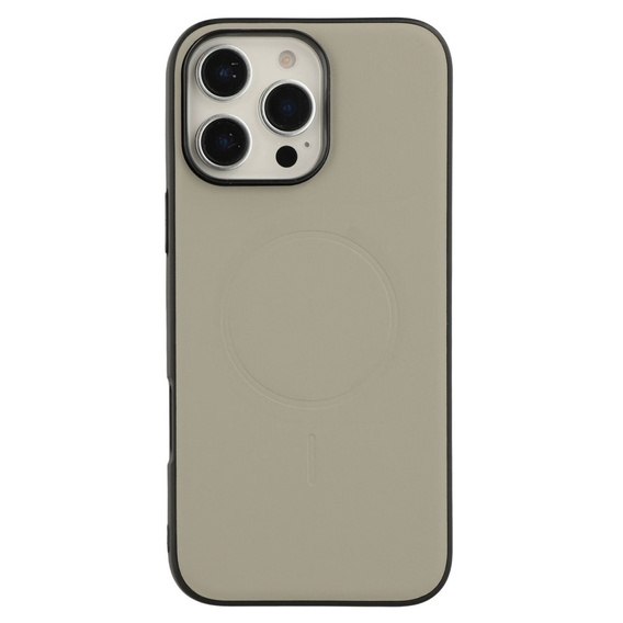 X-LEVEL tok iPhone 16 Pro Max készülékhez, Magnetic Card Holder, szürke