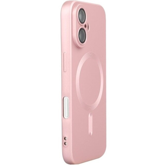 Tok iPhone 16-hoz, ColorMag, MagSafe-hoz, rózsaszín