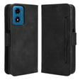 Pattintható tok a Motorola Moto G24 / G24 Power / G04, Card Slot, fekete