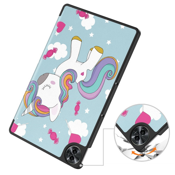 Tok Realme Pad 2, Smartcase, unicorn