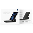 Dux Ducis Bluetooth billentyűzet tok Samsung Galaxy Tab S10 Ultra / S9 Ultra / S8 Ultra készülékhez