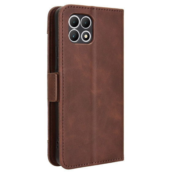 Pattintható tok a T Phone 2 5G, Card Slot, barna