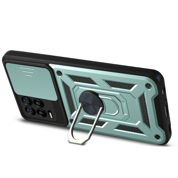 Telefontok a Realme 8 / 8 Pro, CamShield Slide, zöld
