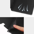 Tok Samsung Galaxy Tab S10 Lite / S10 FE / S9 FE, Business Card and Pen Slotl, fekete