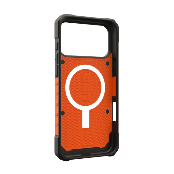 Urban Armor Gear tok iPhone 17 Pro Max készülékhez, Pathfinder MagSafe, narancssárga