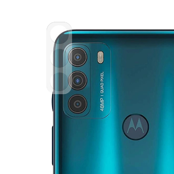 2x ERBORD edzett üveg a kamera számára, hogy Motorola Moto G50