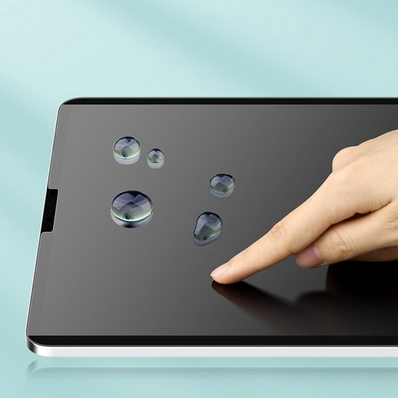 PVC papírérzetű védőfólia iPad 9.7" 2018/2017 (6/5 gen.) / Air 2/1 9.7" 2014/2013 készülékhez, átlátszó