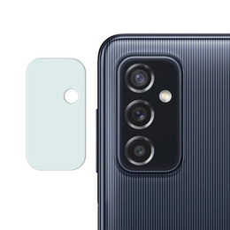 Edzett kameraüveg Samsung Galaxy M52 5G, kék