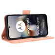Pattintható tok a Motorola Moto G56 5G, Card Slot, rózsaszín