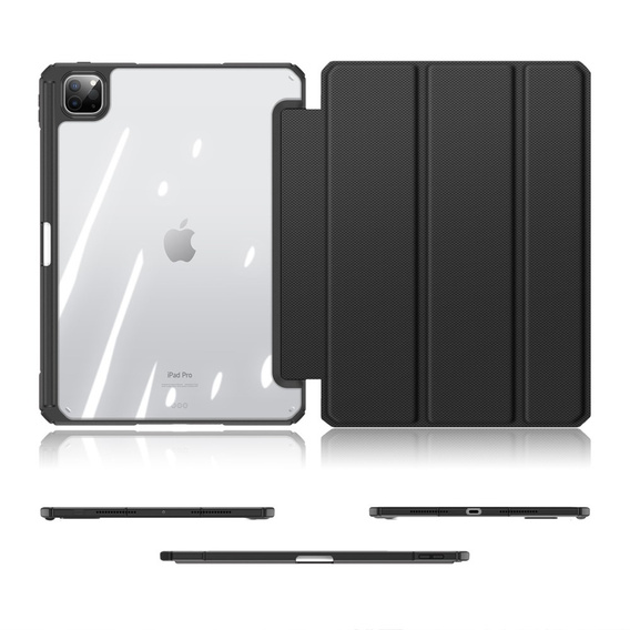 Tok iPad Pro 13" 2024 (7 gen.), Dux Ducis TOBY, fekete
