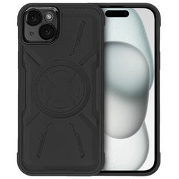 Tok iPhone 15 Plus, ERBORD Armor Mag, fekete